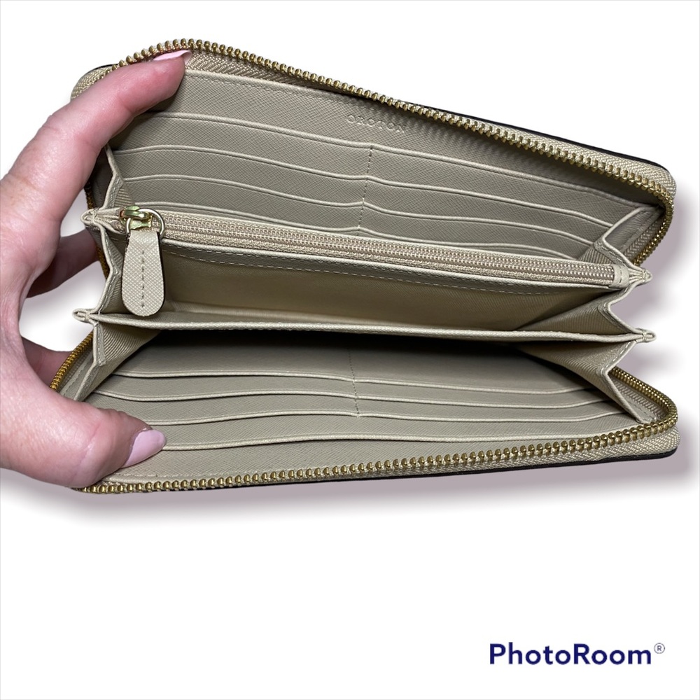Oroton long zip wallet - Picture 2 of 3